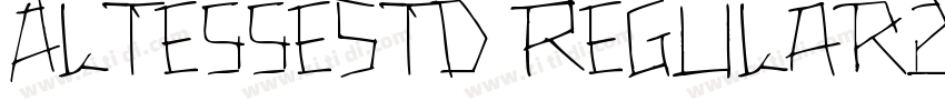 AltesseStd Regular24字体转换